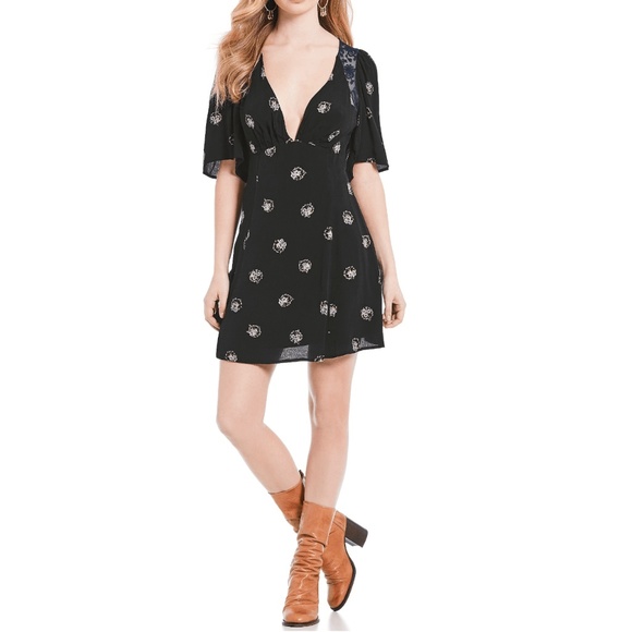 NWT: FREE PEOPLE | Mockingbird Embroidered Dress - Picture 1 of 2